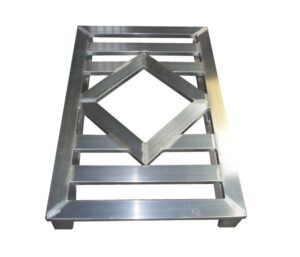 Maatwerk aluminium pallets